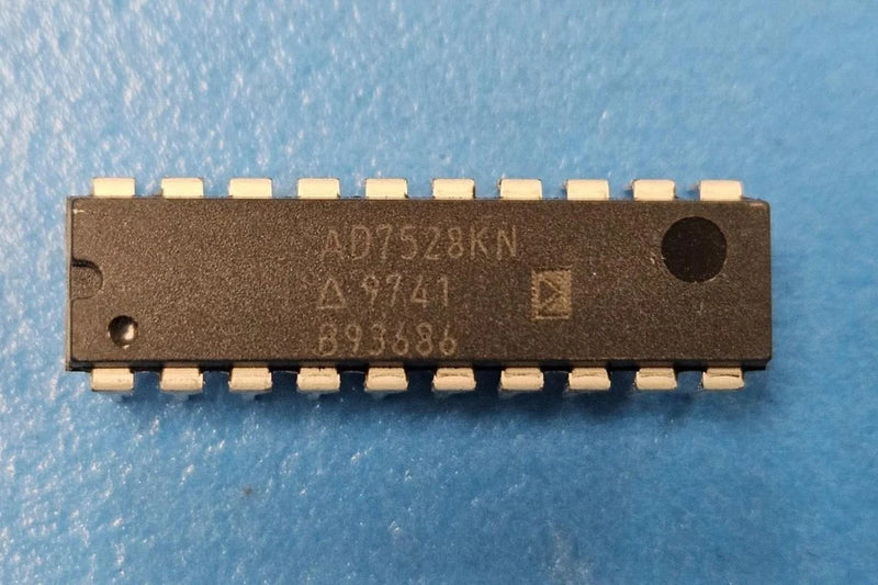 (1PC) AD7528KN D/A Converter, 1 Func, Parallel, 8 Bits Input Loading, PDIP20