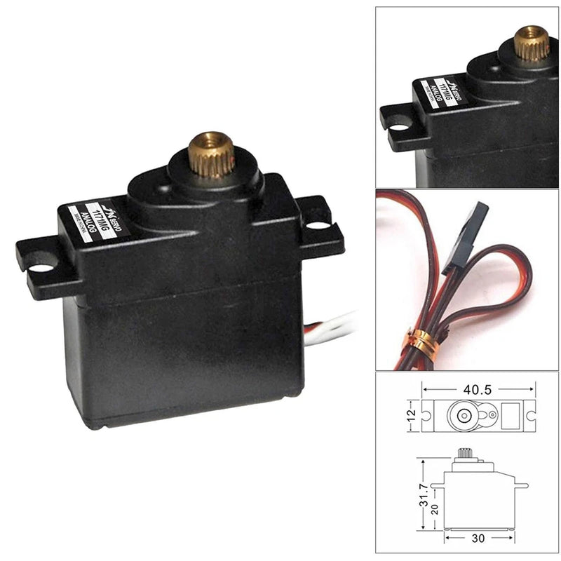 Analog Servo 3.5Kg for RC Car Boat Helicopter RC Toys Replacement