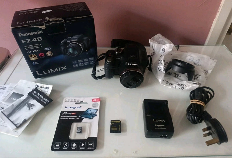 Panasonic Lumix DMC-FZ48 Camera ¨C Boxed with Accessories ¨C Excellent Condition