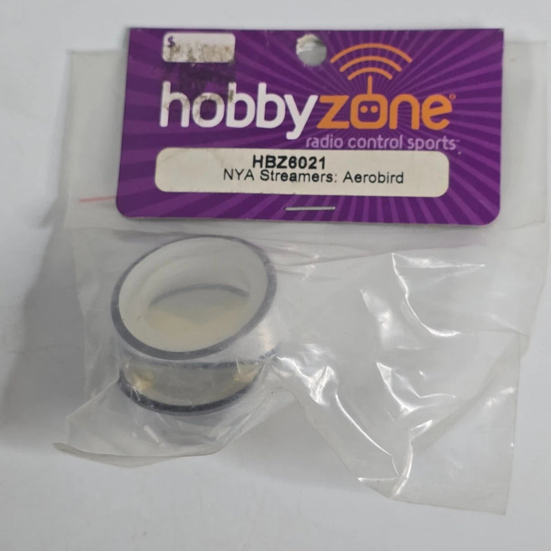 Hobby Zone RC airplane NYA streamer part in sealed package with rolled streamer tape