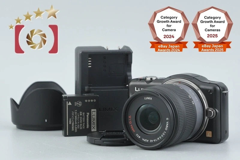 "Count 3,473" Panasonic LUMIX DMC-GF3 12.1 MP 14-42 Lens [Japanese Language ...