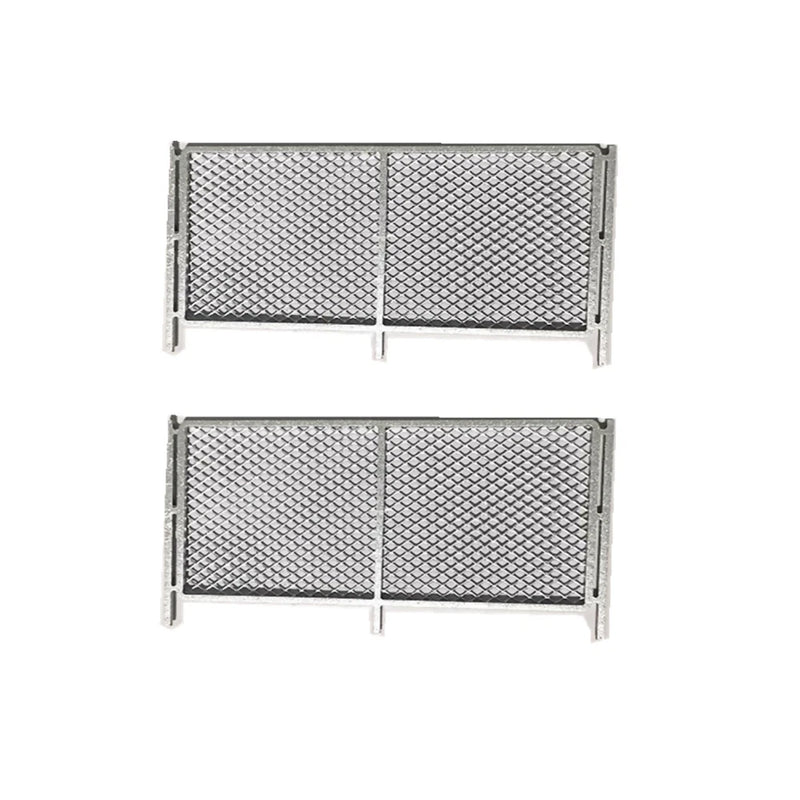 2Pcs 1/64 Fences Diorama DIY Car Model Toy Accessories Diorama Scenery Tools