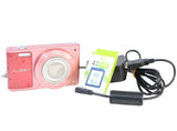 Panasonic LUMIX DMC-SZ10 Pink Compact Camera with Battery and Charger SD Japan