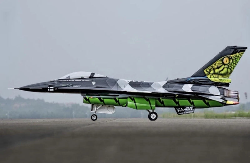 1/6 F-16 Fighting Falcon 2.6M 102.4" ARF PRO RC Turbine Jet Airplane No Engine