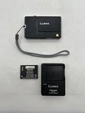 Panasonic LUMIX DMC-FP1 Black 12.1 MP Compact Digital Camera Used From Japan