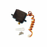 RC steering servo set with metal gear, wiring harness, and mounting screws