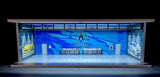 Acura Theme FOR Hot Wheels 1:64 Model Diorama Garage LED Lighting!