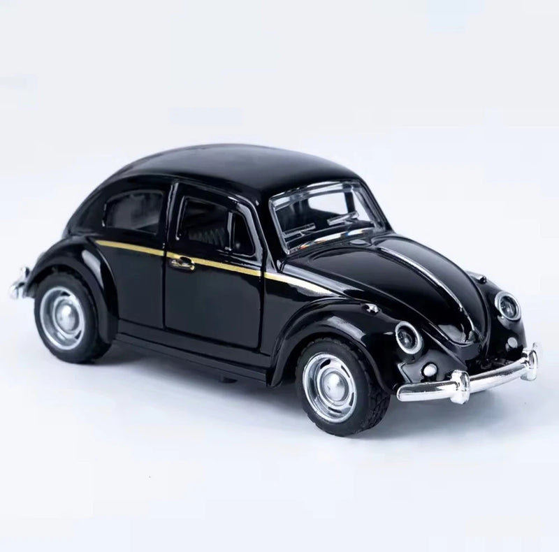 Volkswagen Beetle 1:36 Diecast Model Car Classic Retro Toy Collectible Pull Back