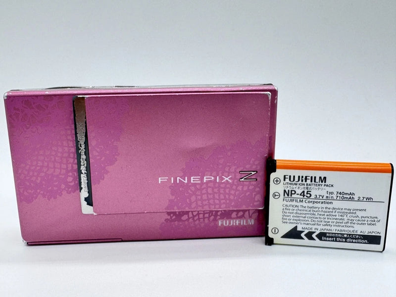 Fujifilm FinePix Z250fd Pink Compact Digital Camera USED TESTED from Japan