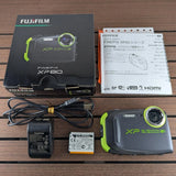 Fujifilm FinePix XP80 Waterproof Digital Camera with Wi-Fi Excellent Condition