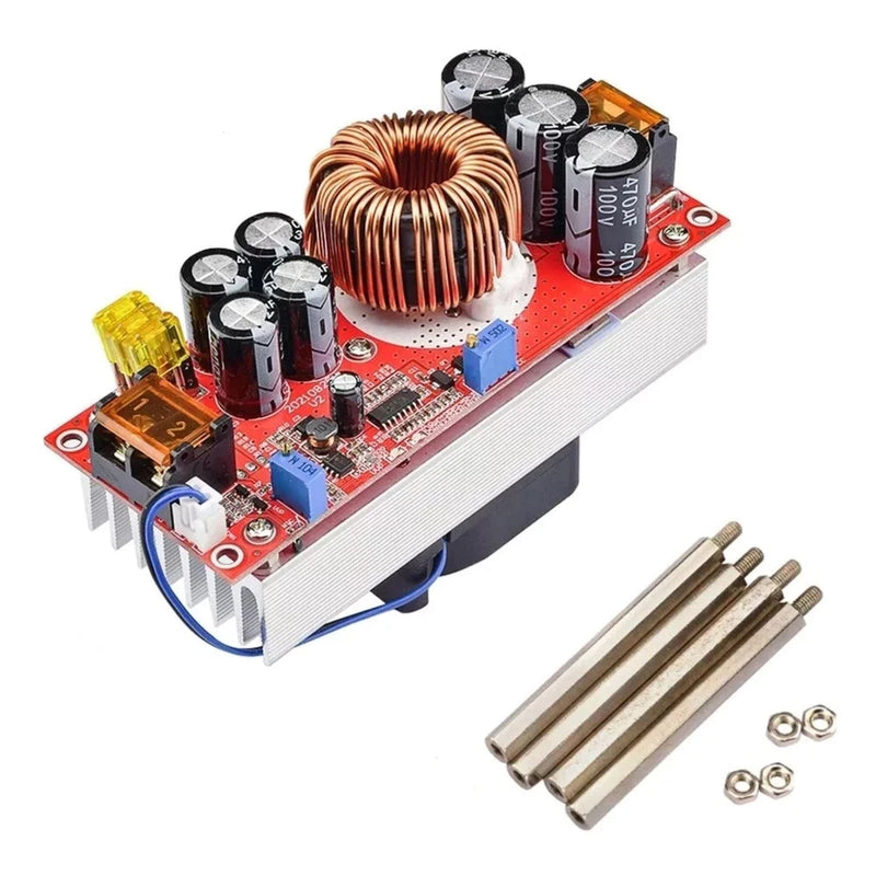 New 1800W DC 10-60V to 12-90V Boost Converter Step Up Power Supply Module