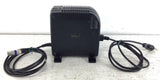 24 V lead-acid battery charger with black casing and attached power cables