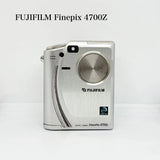 FUJIFILM Finepix 4700Z Silver Compact Camera Tested Working From Japan