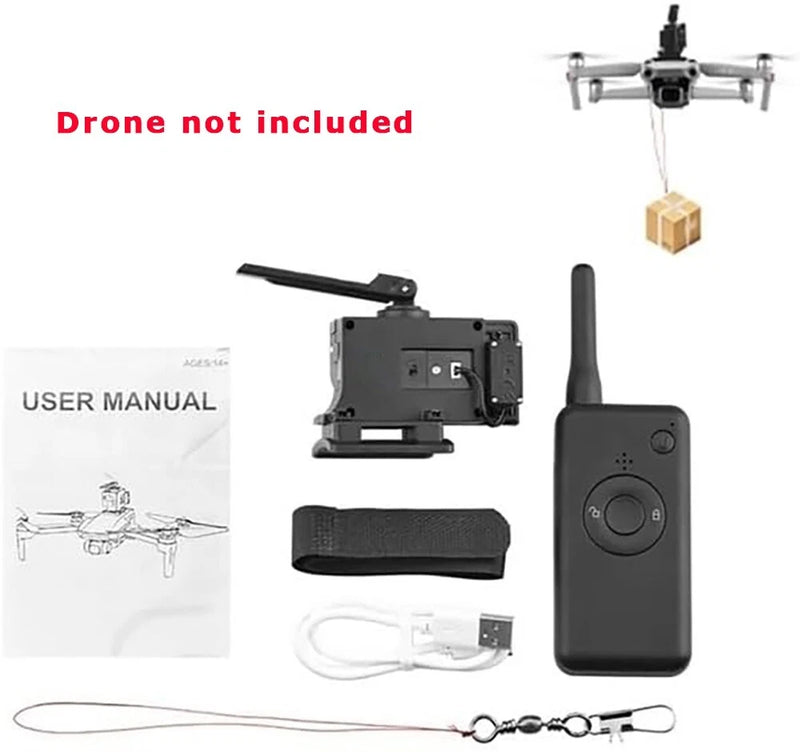 Fit DJI Mavic 2 / Pro Drone Airdrop Thrower System Payload Delivery Air Dropper