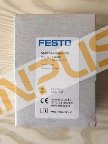 1PCS New FESTO SDE5-D10-O-Q6E-P-K 542890 PLC Pressure Switch Sensor