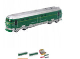 Diesel locomotive (train engine) model, battery powered, in 4 different colors Battery