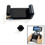 Black FPV camera mount bracket and round camera module for RC tank