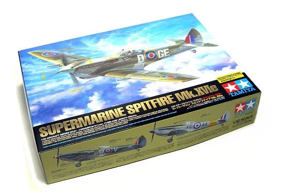 TAMIYA Aircraft Model 1/32 Airplane Supermarine Spitfire Mk XVIe Hobby 60321