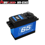 Power HD WH-65KG Waterproof Servo HV High Torque 65kg Steering Gear for RC Car