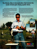 Hirobo Shuttle ZX RC Helicopter 1993 Print Ad Ephemera Wall Decor Altech