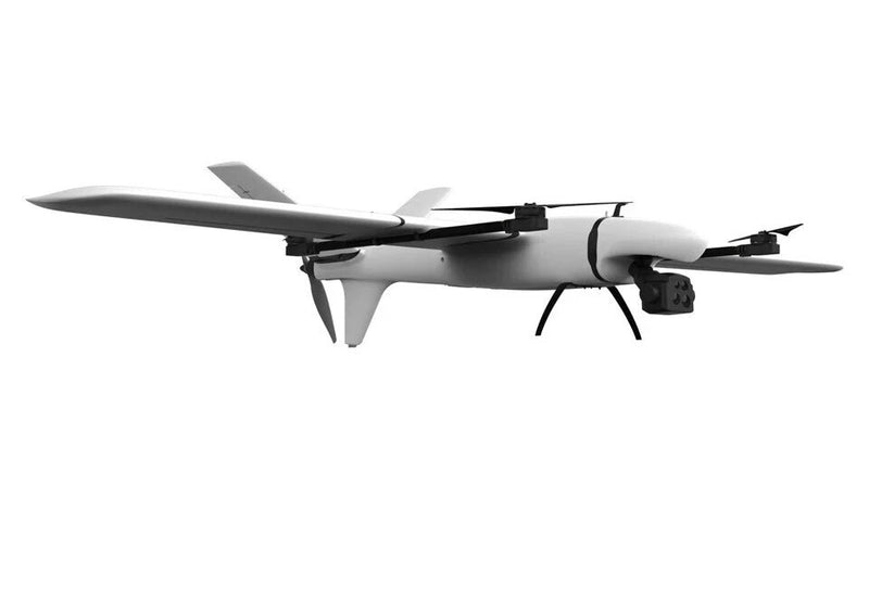 1Kg Load UAS Hybrid Fixed Wing VTOL UAV Inspection Drone Survey Mapping Aircraft