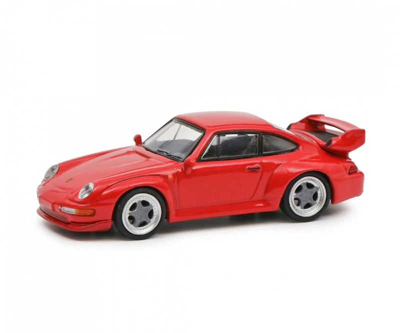 Schuco 1/64 Porsche 911 GT2 red. model car. metal. Box