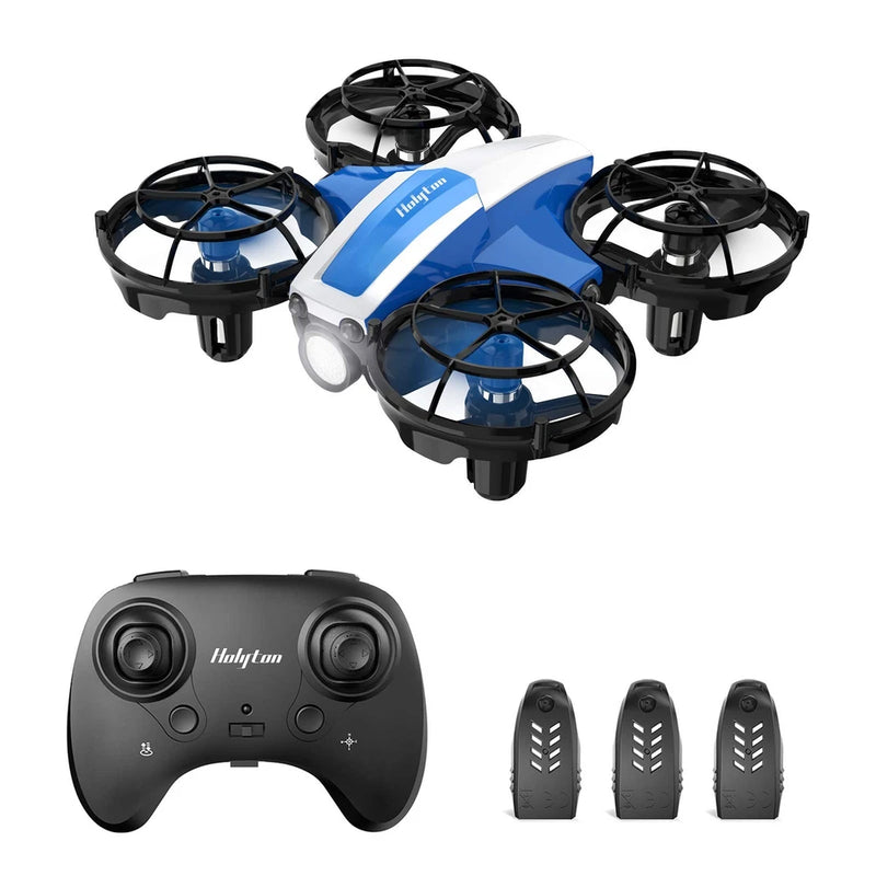 Holyton HS330 drone set with controller and three batteries