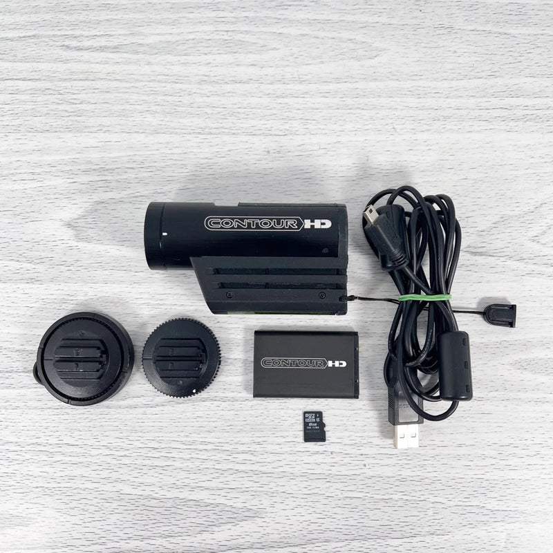 Contour HD 1200 Action Camera with Memory Card and Battery