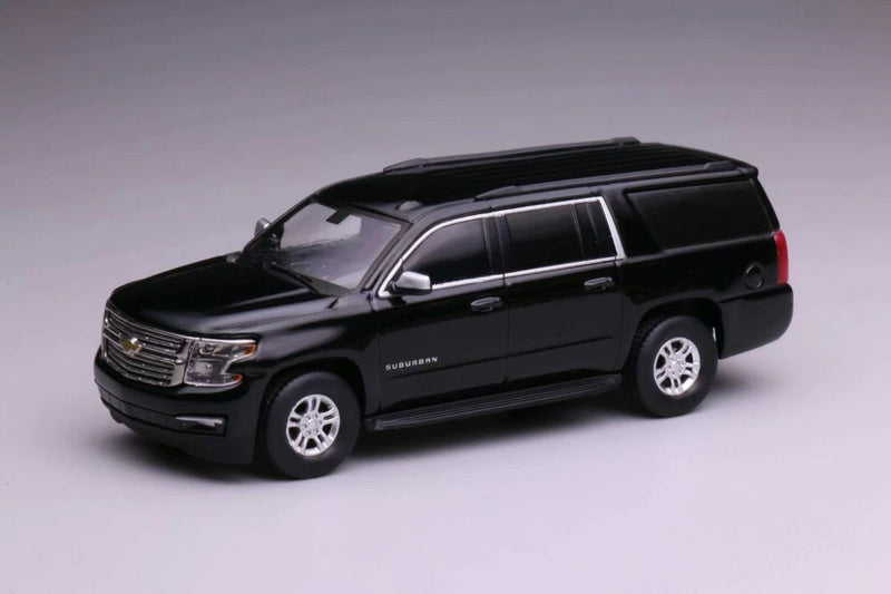 596 1:64 Black 2015Chevrolet Suburban State Police SUV Model Diecast Collect Car
