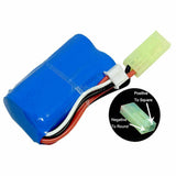 7.4V 2S 800mAh 15C 14500 Li-Ion Battery Mini Tamiya female plug RC Model Power Battery