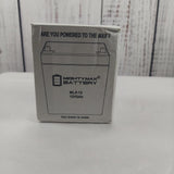 Sealed lead acid rechargeable battery box, Mighty Max ML5-12 12V 5Ah