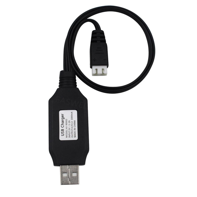 Lipo Battery USB Charger Cable Cord for MJX  X401H X402H F45 F49 F46 F39 T40C Battery