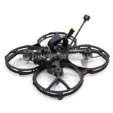 CineLog35 FPV racing drone with four prop guards and central antenna mast
