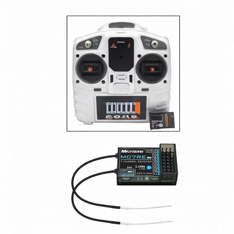 MC6RE Mini with Antenna Radio System for MC6C Control Drone Helicopter RC