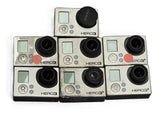 Lot of 7 GoPro HERO3,HERO3+ Silver Edition CHDHN-302- Free shipping