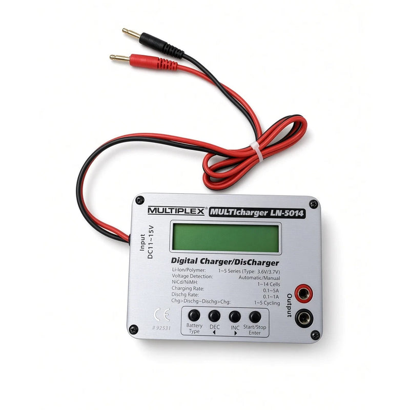 Multiplex MULTIcharger LN-5014 Digital RC Battery Charger DisCharger LiPo NiMH Battery