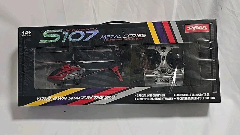 Syma S107G RC Helicopter 3.5CH mini metal remote Control helicopter kid gift toy