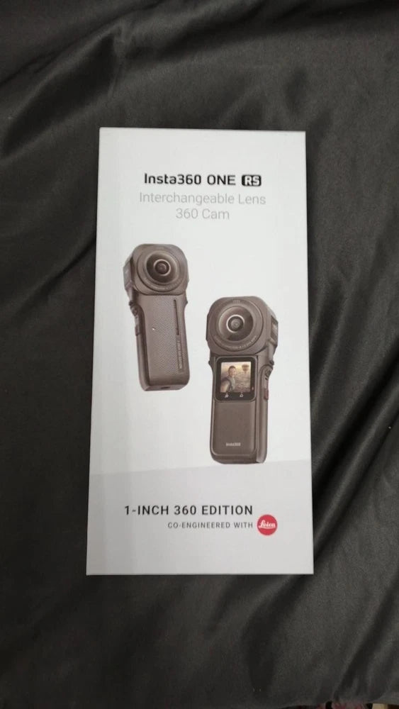 Insta360 ONE RS 1-Inch 360 Edition Camera Shenzhen w/ BOX Used From Japan Tasted