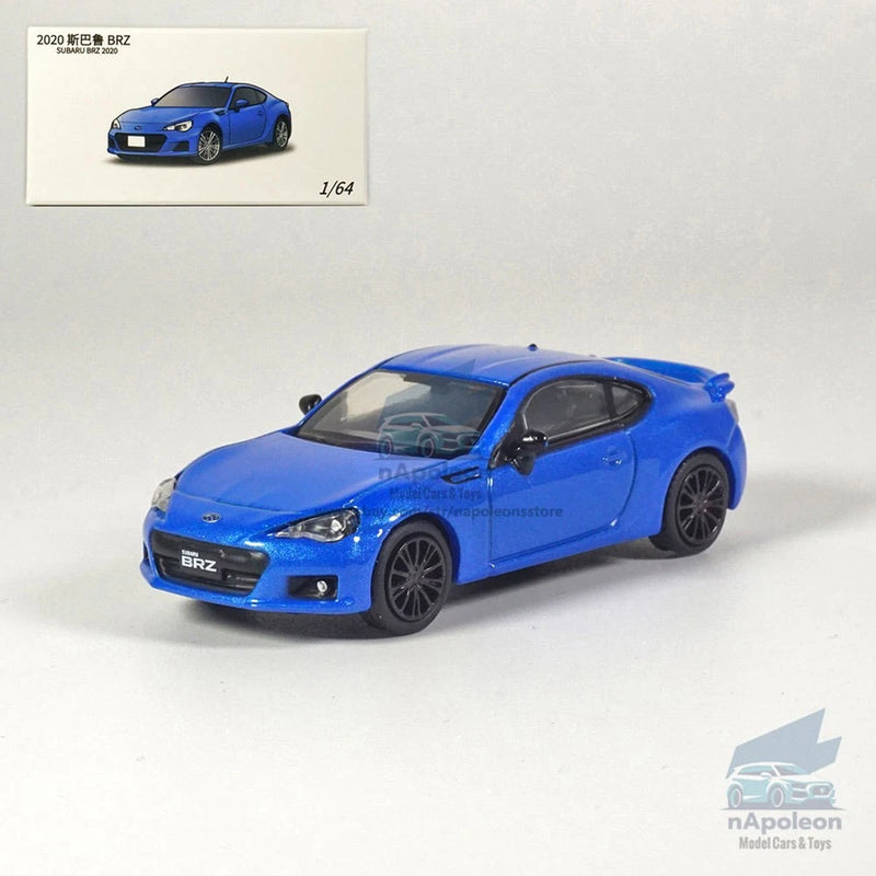 1:64 Subaru BRZ Hot Hatch Model Car Diecast Vehicle Collection Kids Gift Blue