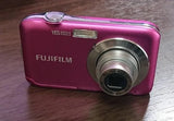 FUJIFILM FinePix JV250 Compact Digital Camera Pink 16MP 3x Zoom