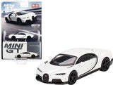 Mini GT 1:64 Bugatti Chiron Super Sport White Diecast Model Car MGT00440