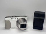 Panasonic Lumix DMC-ZS30 Camera Leica Lens 18.1MP 20x Zoom GPS Wifi HD White A+