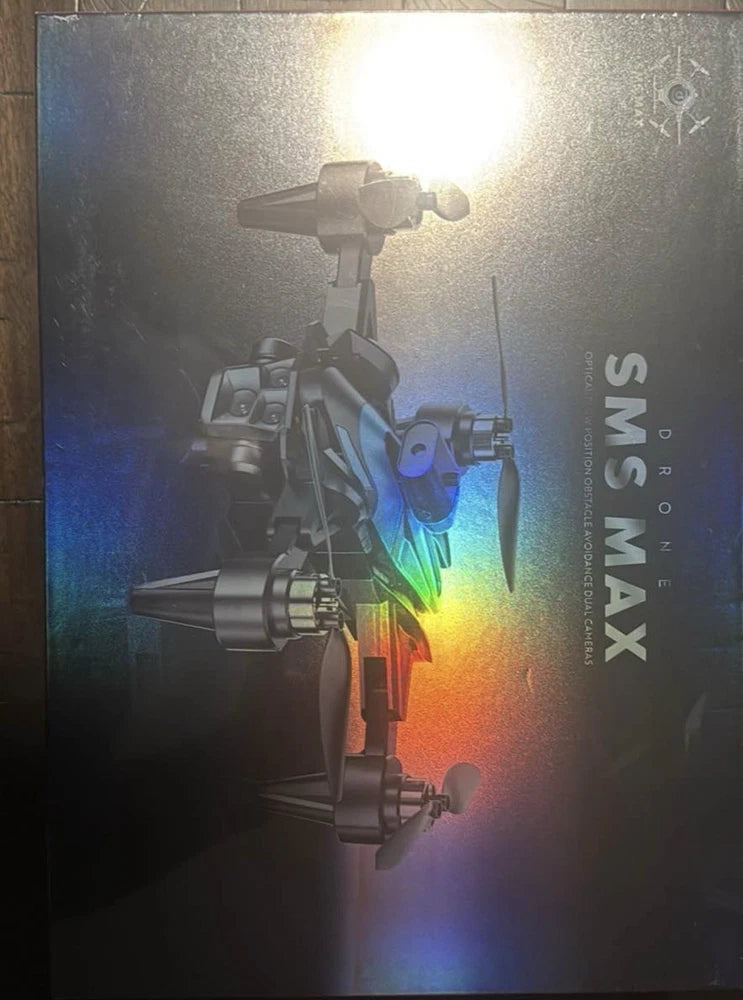 SMS MAX Ready to Fly Drone 4K Dual Cameras Obstacle Avoidance Remote Control