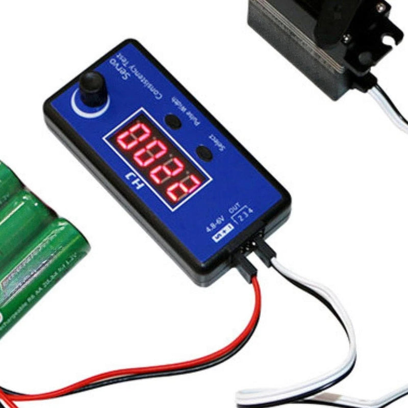 Digital Servo Tester Portable Premium Speed Controller for RC Car Helicopter