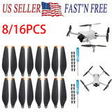 8/16PCS Low Noise Drone Propellers Blades Props Wings for DJI Mini 4 Accessories