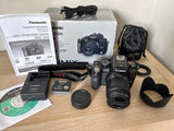 Panasonic LUMIX DMC-GH2K Camera + Lumix G Vario 14-42mm Zoom Lens Kit Black