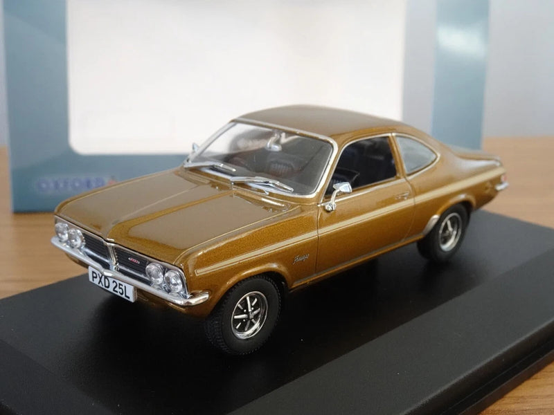 OXFORD DIECAST VAUXHALL FIRENZA SPORT SL HONEY STARMIST CAR MODEL VF003 1:43