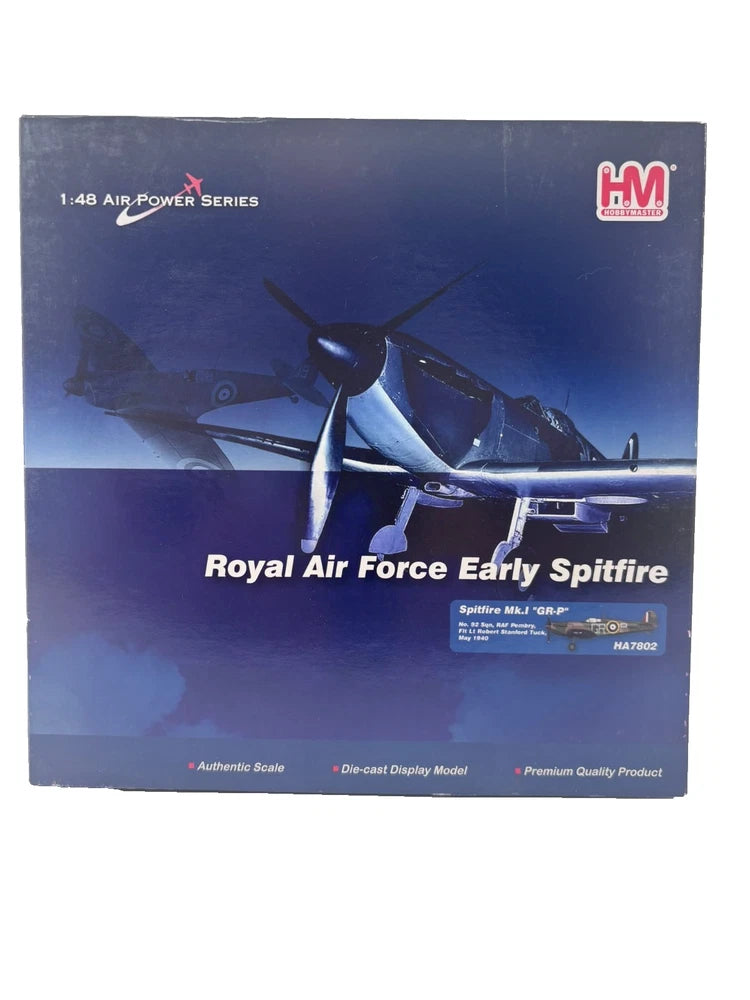 HobbyMaster 1/48 Royal Air Force Early Spitfire model kit box
