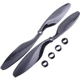 9x4.7 Propeller Blade 9047 Carbon CF Fiber CCW For Props CW 3K RC Quadcopter