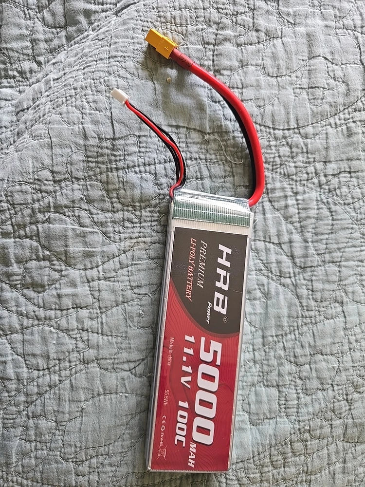 HRB 3S 5000mAh Lipo Battery XT60 11.1V Lipo Battery 100C RC Lipo Battery Compati